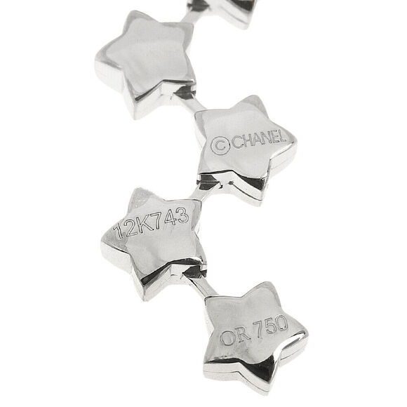 Chanel Comet Star Necklace K18 White #119074C15B - Picture 6 of 6